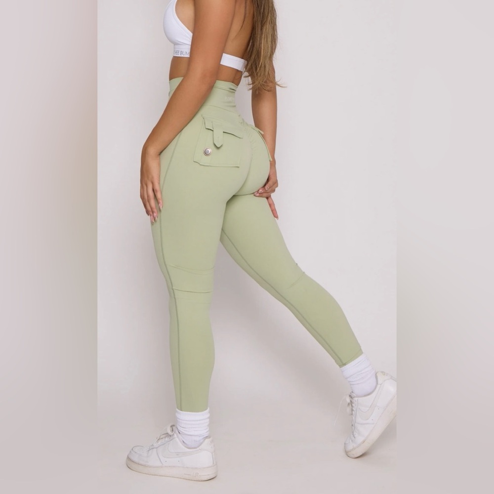 Pcheebum Green Leggings